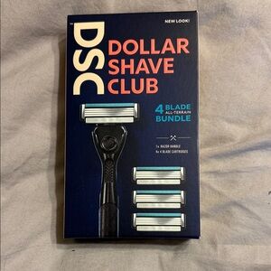 Dollar Shave Club 4 Blade All-Terrain Bundle - Black